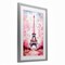 Stupell Industries Blush Watercolor Eiffel Tower Framed Print Under Glass, design by Creative Studio